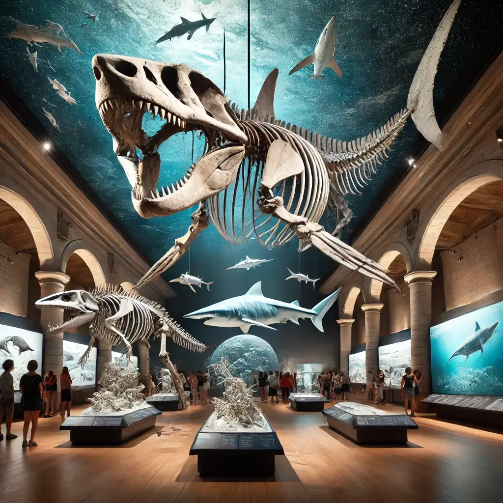 Prehistoric Shark Exhibit